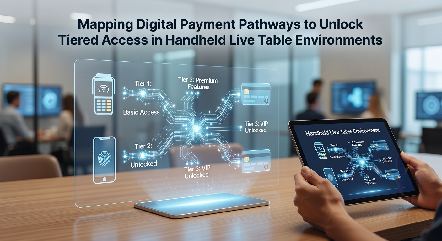 Digital payment interfaces displayed on mobile devices connected to live table gaming environments