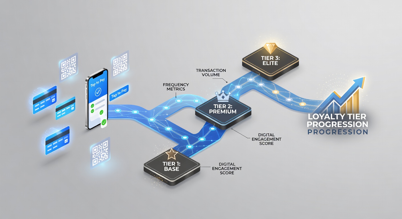 Live dealer interfaces showing loyalty tier progression linked to digital payments